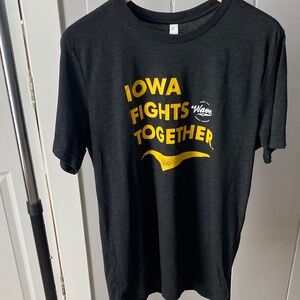 Iowa Hawkeyes Wave - Size Large - Bella Canvas NCAA Football Traditions